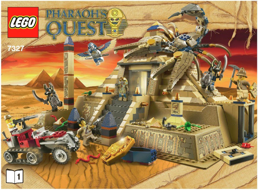 LEGO 7327 Scorpion Pyramid