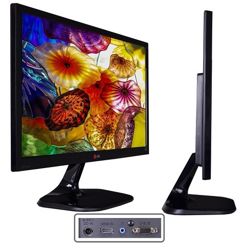 24" LG 24M47H-P HDMI/VGA 1080p Widescreen LED LCD Monitor
