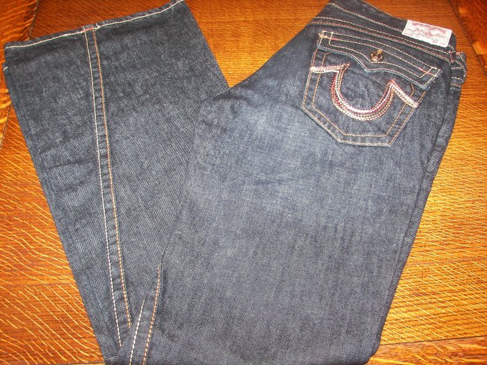TRUE RELIGION WOMEN'S RAINBOW JOEY JEANS SZ 29 NEW