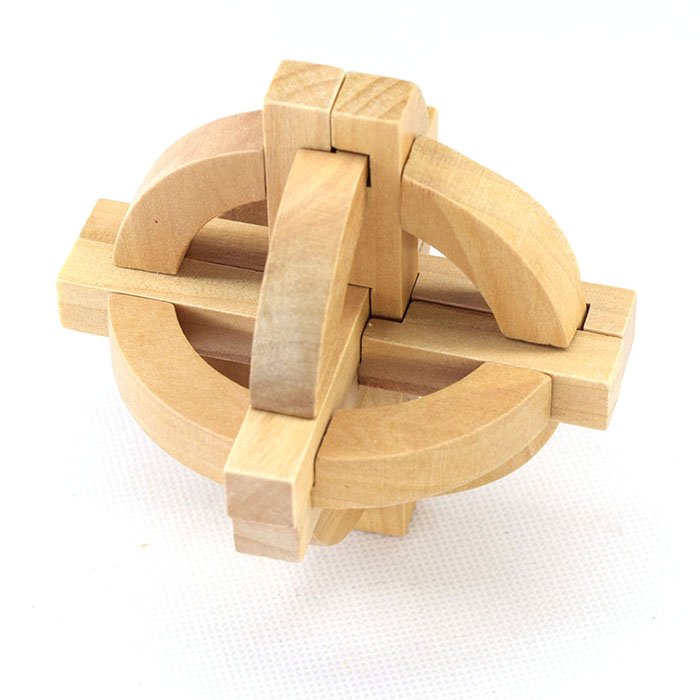 wooden globe puzzle