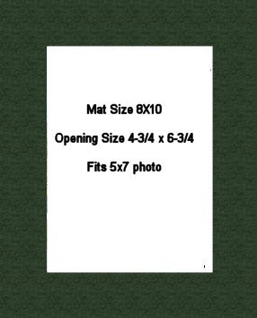 8X10 PHOTO MAT - Forest Shadow