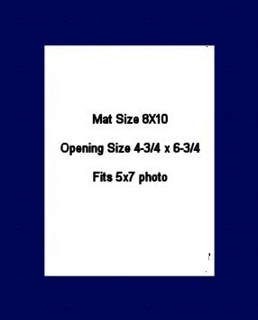 8X10 PHOTO MAT - Military Blue
