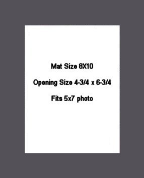 8X10 PHOTO MAT - Granite