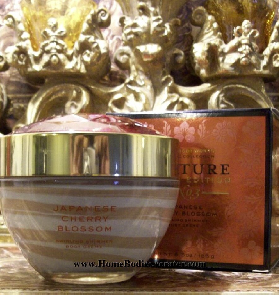 Bath & Body Works Japanese Cherry Blossom Shimmer Cream