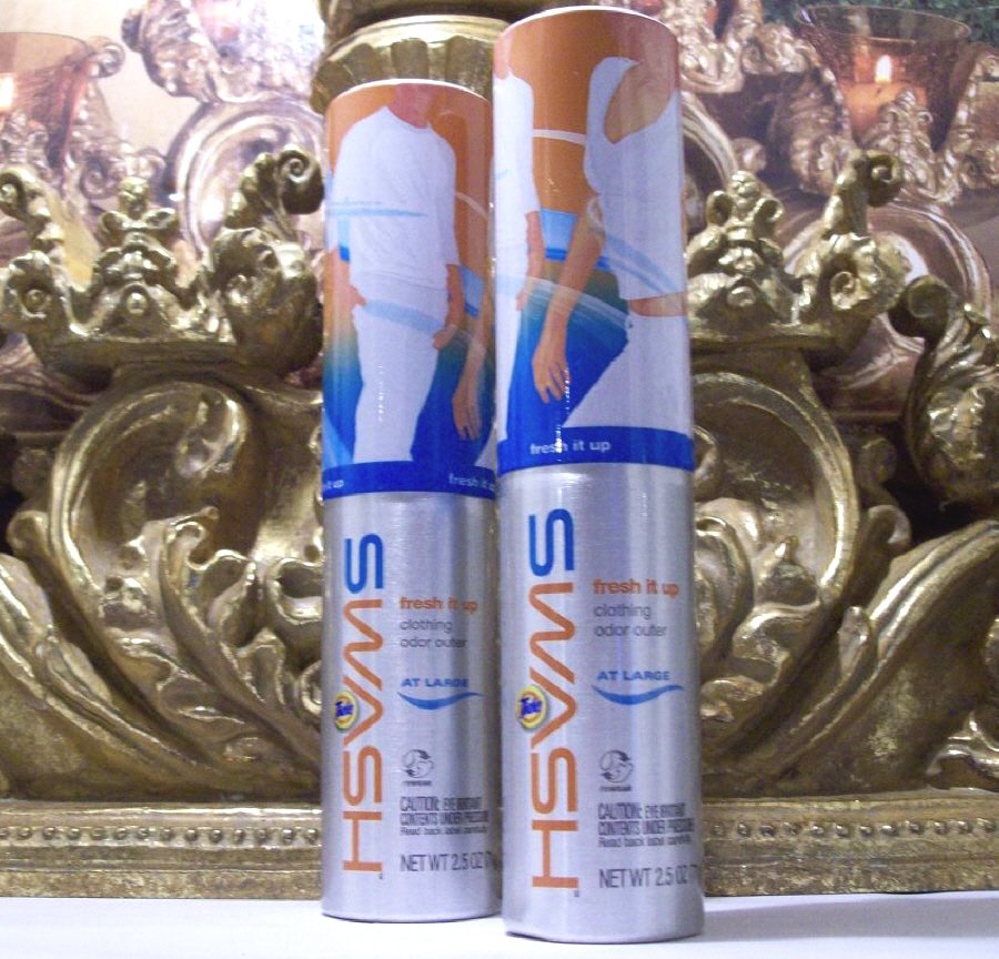 Swash Fresh It Up Clothing Odor Outer 2.5 Oz X2