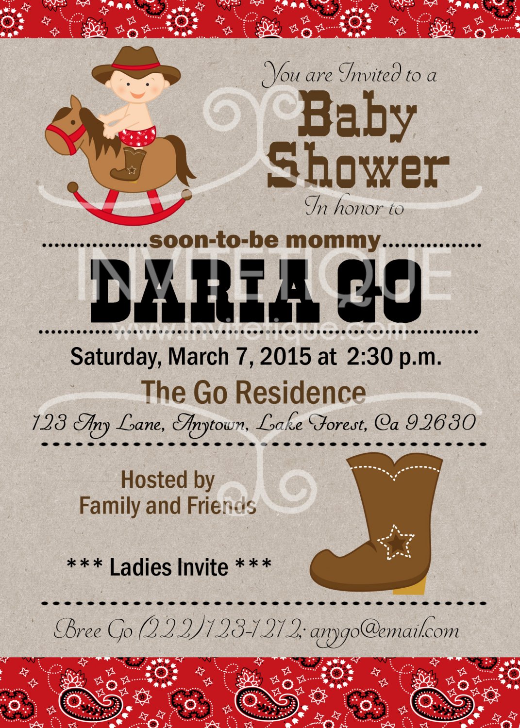 Western party | Western Baby Shower| Brithday