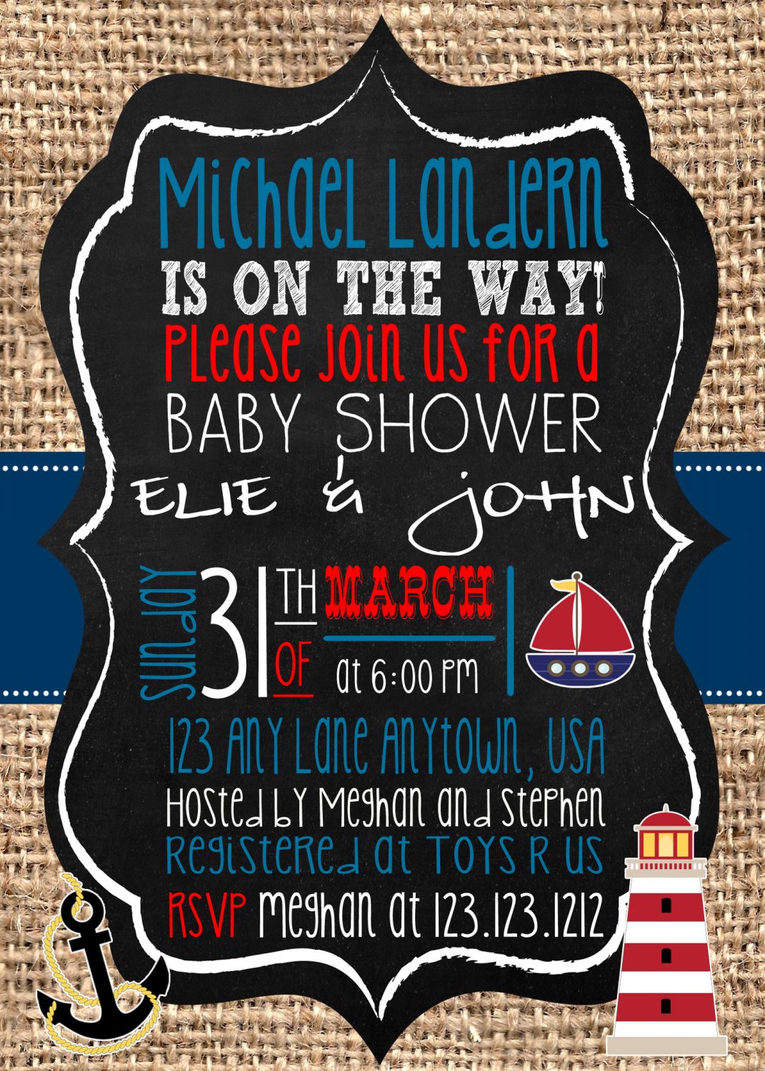 Nautical party |Nautical Baby Shower|Birthday