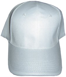 White Baseball Cap