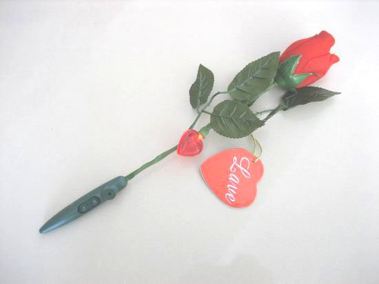 Record Rose/Flash/ Playing Music & Message