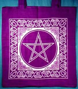 Celtic Upright Pentacle Bag, 16" x 16":RBUP