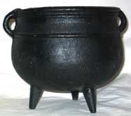 Cast Iron Cauldron: 8":ICAU8