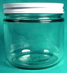 12 oz. Clear Glass Jar