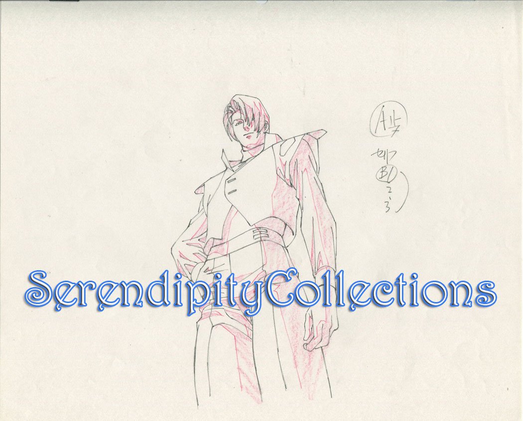 Ai no Kusabi Production Genga (Katze)