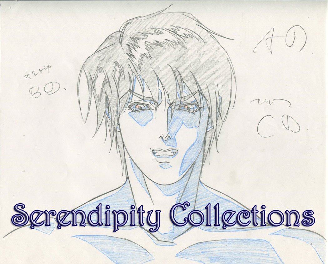 Ai no Kusabi Production Genga (Riki upset, frontal