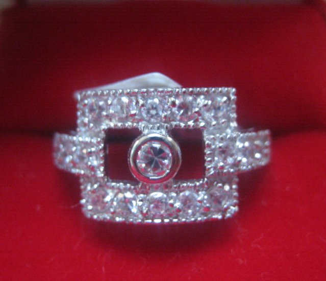 Sterling Silver/CZ ring