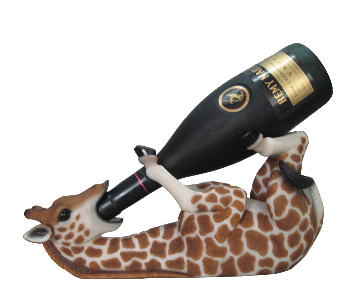 SWEDHD33043 Giraffe Wine Bottle Holder