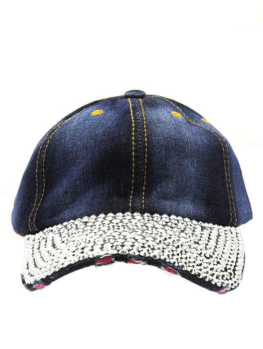 SWRUBNLH2209RDBUA - BLUE DENIM SNAPBACK HAT AND CAP