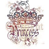 goth princess crown tshirt