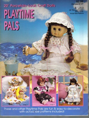 Playtime Clothes Patterns for 20" Baby Dolls 6 designs