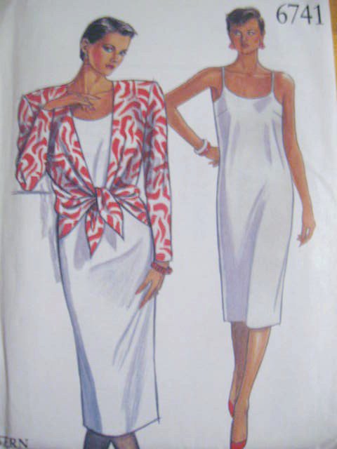New Look Sewing Pattern Spaghetti Strap Dress with Top sz 8 - 16 no 6741