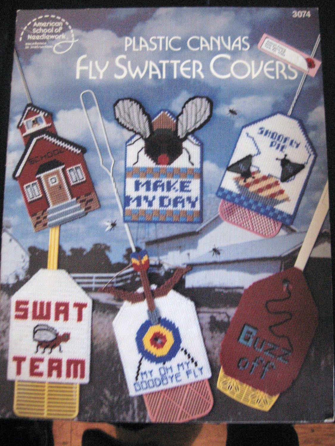 Plastic Canvas Fly Swatter Covers