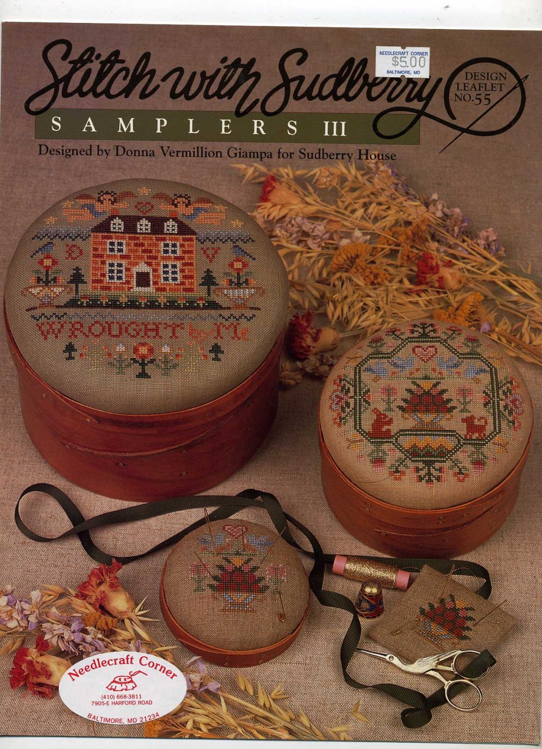 Stitch with Sudberry Samplers III for Counted Cross Stitch