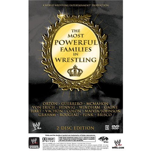 WWE: The Most Powerful Families in Wrestling (2007) New/Sealed 2 Disc DVD Set