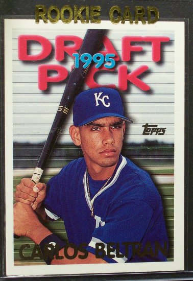 1995 Topps Traded Rookie # 18T Carlos Beltran