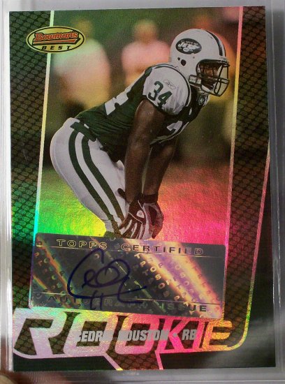 2005 Bowmans Best Rookie Auto # 164 Cedric Houston Ser#847/999