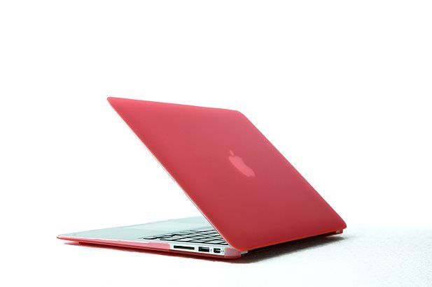 Ultra Slim Anti Glare Hard Case for MacBook Air 13.3" (Pink) & Free Keyboard Cover(Random)-288A