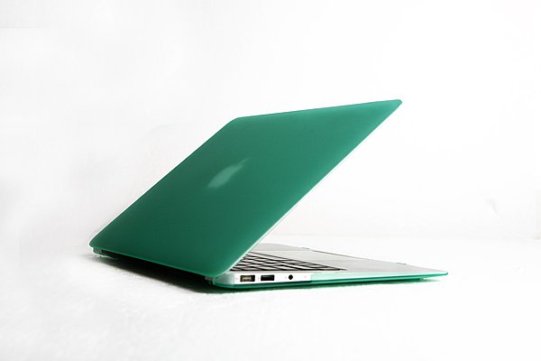 Ultra Slim Anti Glare Hard Case for MacBook Air 13.3" (Green) & Free Keyboard Cover(Random)-288D