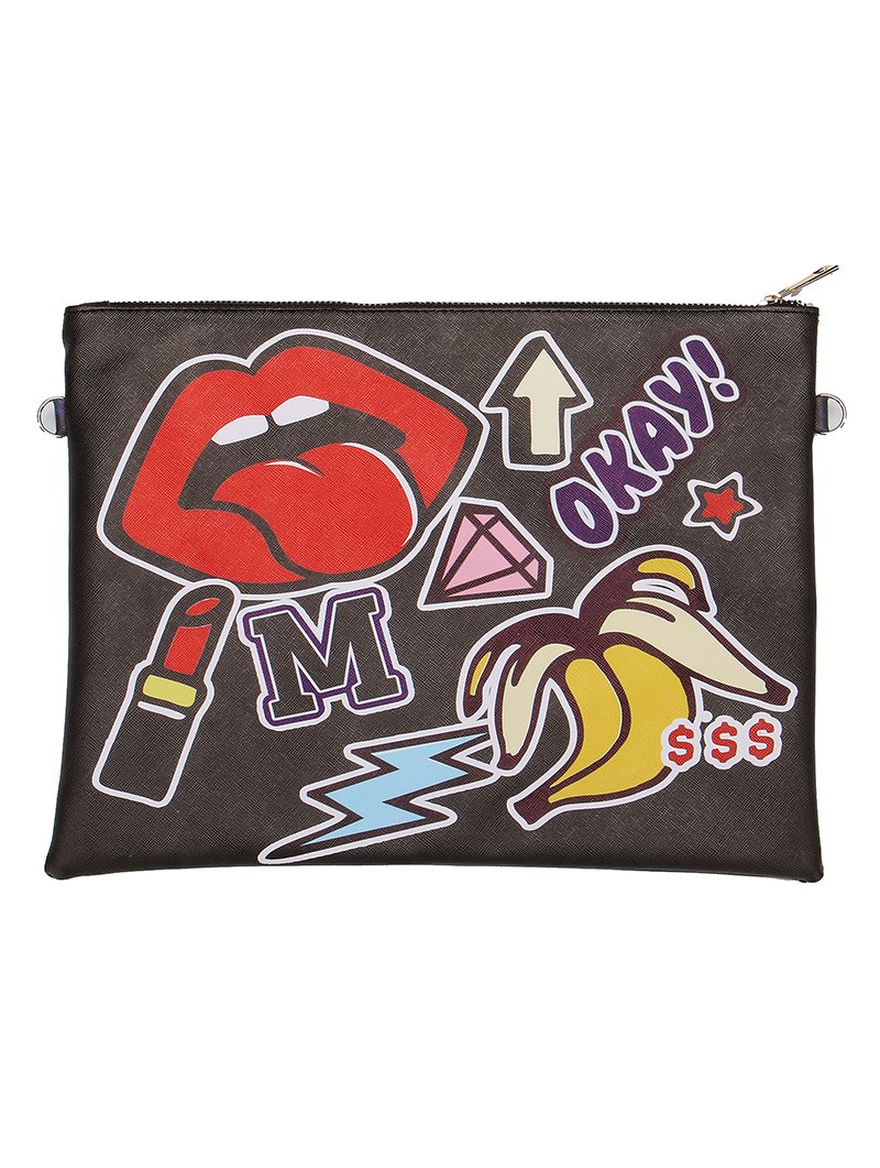POP ICON CLUTCH BAG