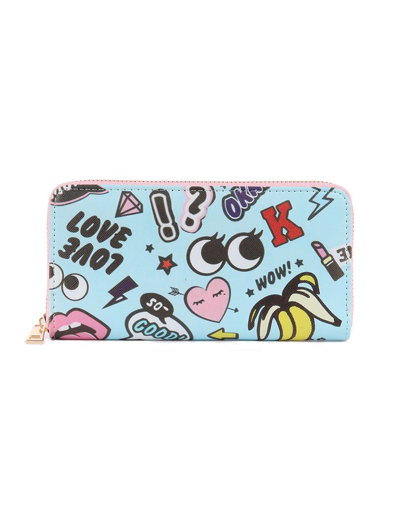 POP ICON CLUTCH WALLET