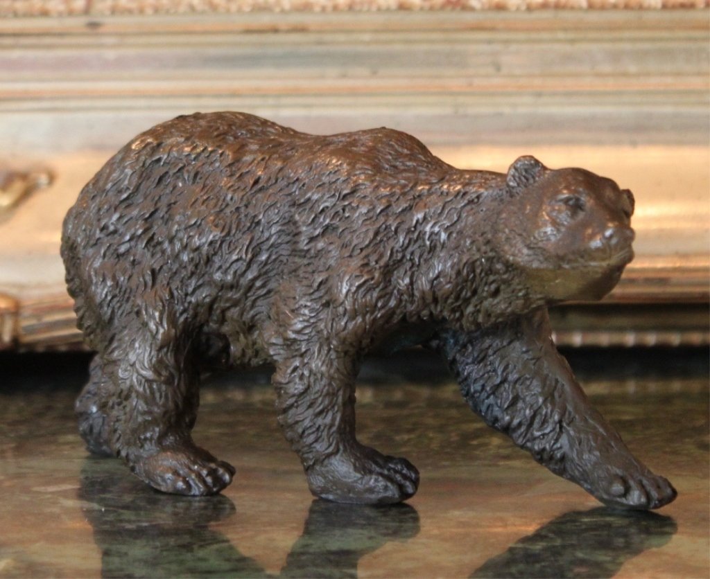 Arctic Polar Bear Bronze Sculpture