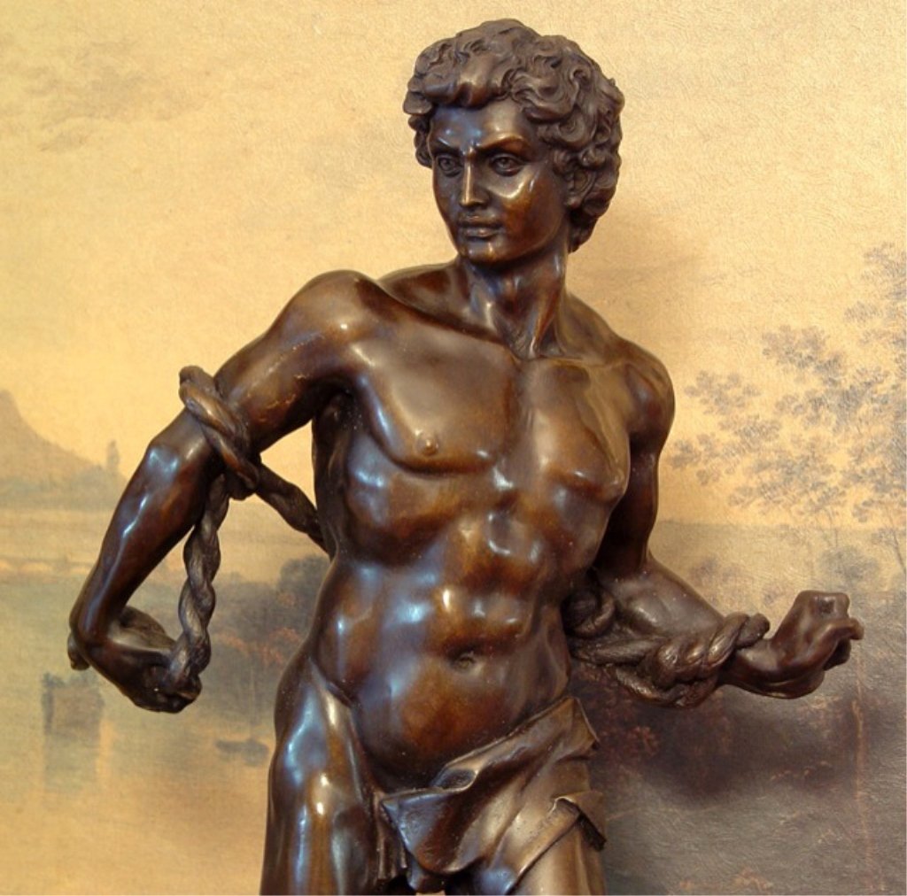 Hercules Son of Zeus Bronze Sculpture