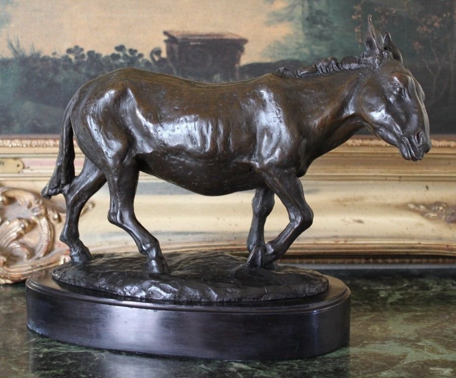 Donkey Mule Jackass Bronze Sculpture