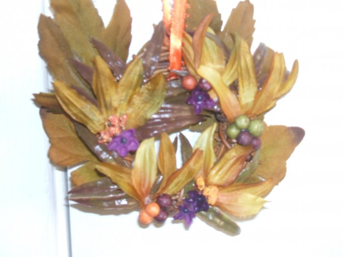mini Autumn wreath