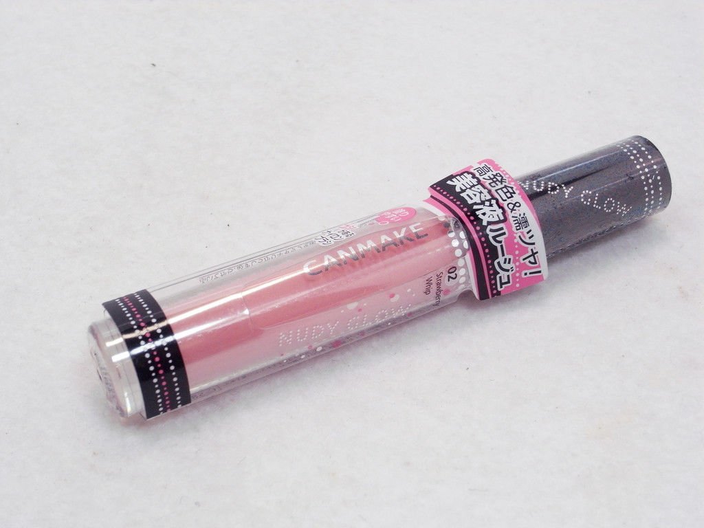 Canmake Nudy Glow Lip Gloss Strawberry Whip New