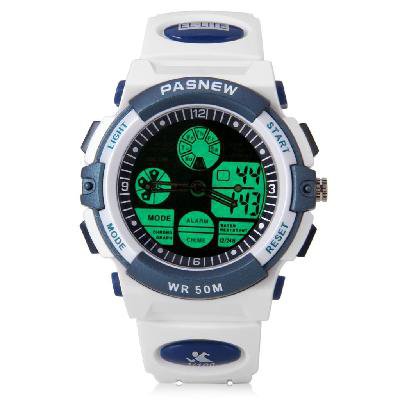 The sacred cow depth of waterproof sports watch 048 b cow multi-functional activity--white