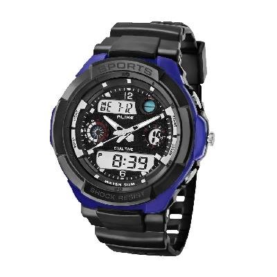 ALIKE AK1170 50M Waterproof Digital Watch Quartz Analog Watch Wristwatch Timepiece for Men Male Boy