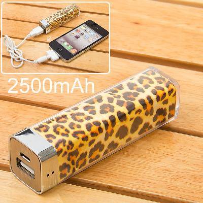 2500mAh Power Charger Battery Bank for iPhone 4/4S, Various Cell Phones and Digital Devices