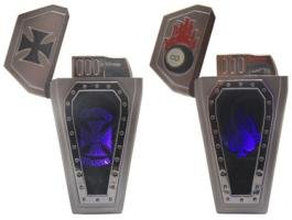 Coffin Shaped Lighter with Magic Mirror Awesome Butane Refillable Many Options
