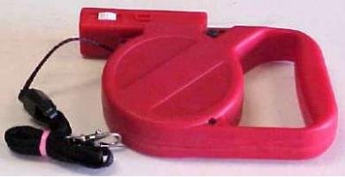15 Foot Illuminated Pet Leash Push Button pets Removable Flashlight