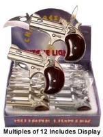 Pistol Lighter with Built In Lockback knife WOW Wholesale Prices