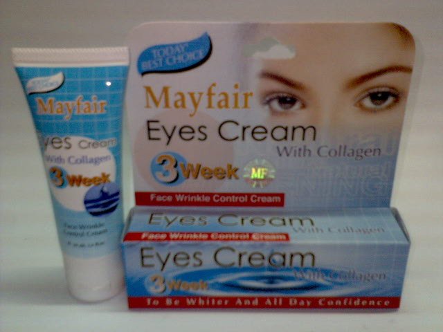 Mayfair Eyes Cream With Collagen ~*Face Wrinkle Control Cream in 3 weeks*~ (2 tubes) FREE SHIPPING