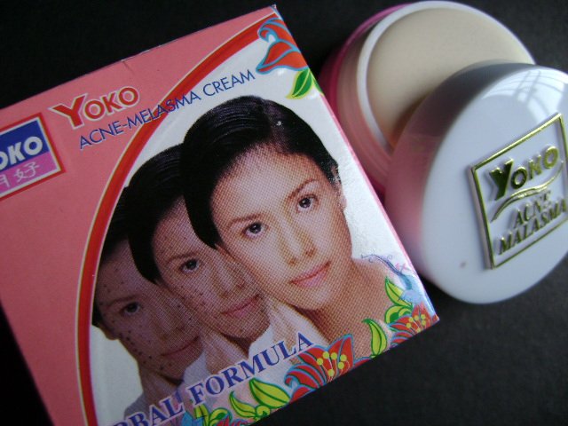 LOT of 3 pcs YOKO Acne - Melasma Cream (Herbal Formula) 4g FREE SHIPPING
