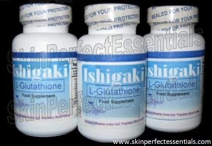 2 bottles Ishigaki 1,000mg Japan Formula L-Glutathione x 60 capsules FREE SHIPPING