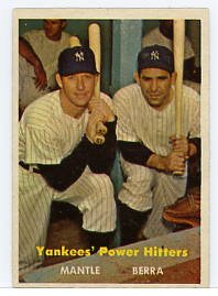Yankees' Power Hitters 1957T #407