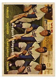 Dodgers' Sluggers 1957T #400