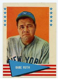 Babe Ruth1961 Fleer #75